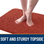 OLANLY Dog Door Mat for Muddy Paws 24x16, Super Absorbent Chenille Mud Mat | - Image 4