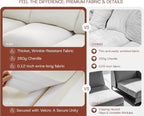 GRUSIGN 79'' Oversized Boneless Cloud Loveseat - Image 6