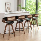 Set of 1 Rattan bar stool1 - Image 5