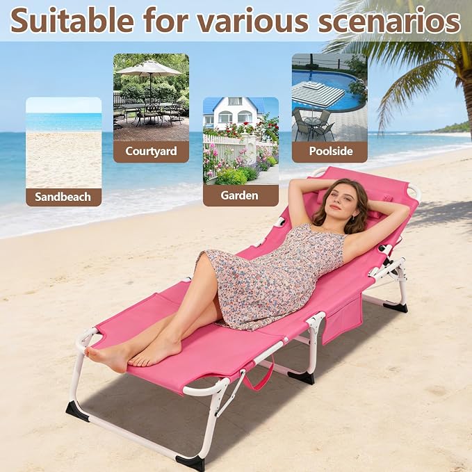 3-in-1 Heavy Duty Tanning Chair - Image 8