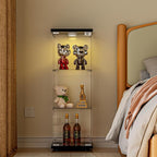 FANYUSHOW 3-Shelf Glass Display Cabinet - Image 3