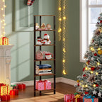 TUTOTAK Corner Shelf, 6-Tier Corner Bookshelf - Image 5