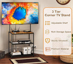 23 Inch to 50 Inch Floor Small Corner TV Stand - Image 3