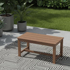 HDPE Patio Coffee Table, All-Weather Outdoor Coffee Table, Patio Conversation by YourPerfectOutdoorEscape
