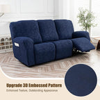 Gennia Recliner Sofa Covers 5 Pieces, Waterproof Sectional Couch Cover Stretch - Image 2
