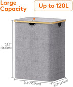 Lifewit 120L Laundry Basket - Image 4