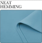 NICETOWN RV Blackout Curtains for Camper Windows, Teal Blue, Kitchen Curtains - Image 6
