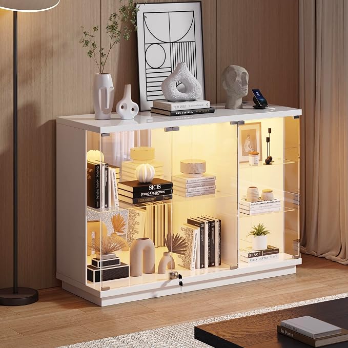 Lvifur Glass Display Cabinet - Image 8