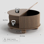 JOINICE Round Coffee Table - Image 2