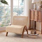 Oversized Accent Chair, upholstered armless mid Century Modern Living Room Chair - Image 6