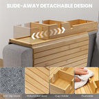 Bamboo Sofa Armrest Tray - Image 5