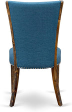 East West Furniture VEP7T21 Verona Parson Kitchen Chairs - Image 7