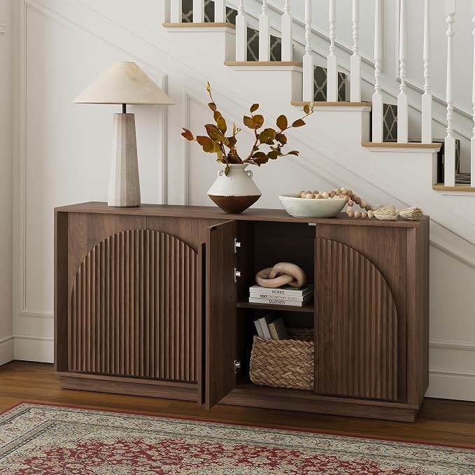 win2win Fluted Sideboard Buffet Cabinet - Image 6