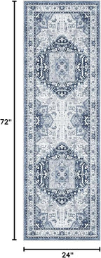Madane Washable Runner Rug 2x6 Runners - Image 2