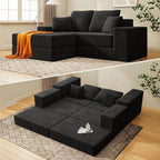 Cloud Modular Sectional Sofa, Comfy Boneless Couch by LivingGiving