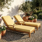 L'AGRATY Outdoor Lounge Chaise Cushion: 72x21x3 Inch Waterproof Lounge Chair - Image 7