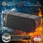 DocSafe Storage Ottoman Bench, Fireproof＆Waterproof Folding Bench - Image 4