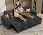 Vipbear 86" Modular Sectional Sleeper Sofa - Image 2