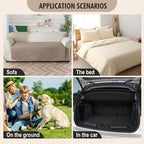 Genina Waterproof Couch Cover, Washable Anti-Slip 78inch Sofa Covers - Image 6