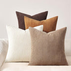Topfinel 24 by 24 Gold Brown Gradient Farmhouse Pillow Case Pillow Covers Set by Topfinel