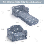 aodisman Thick Comfy Toddler Chair and Couch - Image 3