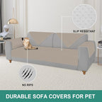 Foxdecor Couch Arm Covers Sofa Arm Cover, Arm Chair Covers Set of 2, Non-Slip - Image 5