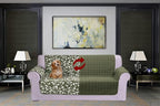Elegant Comfort Quilted Furniture Protectors Solid and Printed Design - Image 2