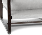 VALENCIA THEATER SEATING Lagon Wood Accent Chair, Mid-Century Modern Armchair - Image 7