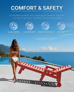 Patio Chaise Lounge Chair Outdoor - Image 7