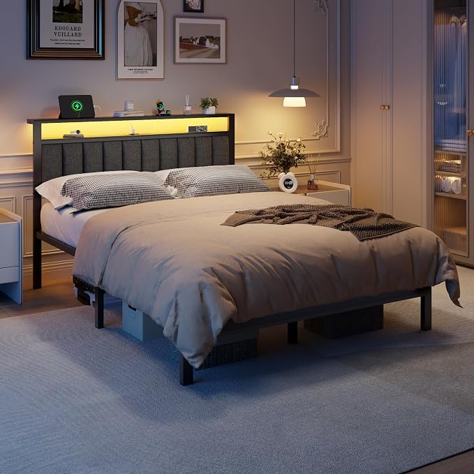 Furnulem Queen Size Bed Frame - Image 7