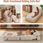 Folding Sofa Bed, Convertible Chair Bed - Image 3