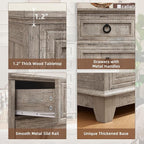 Joaxswe Farmhouse 5 Drawer Dresser - Image 7