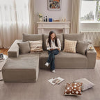 107.5" Cloud Sectional Couch by ODUWA