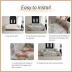 MYSKY HOME Boho Sofa Covers, Couch Covers - Image 7