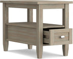 SIMPLIHOME Warm Shaker Solid Wood Transitional-Style 48-inch Wide Coffee Table - Image 6