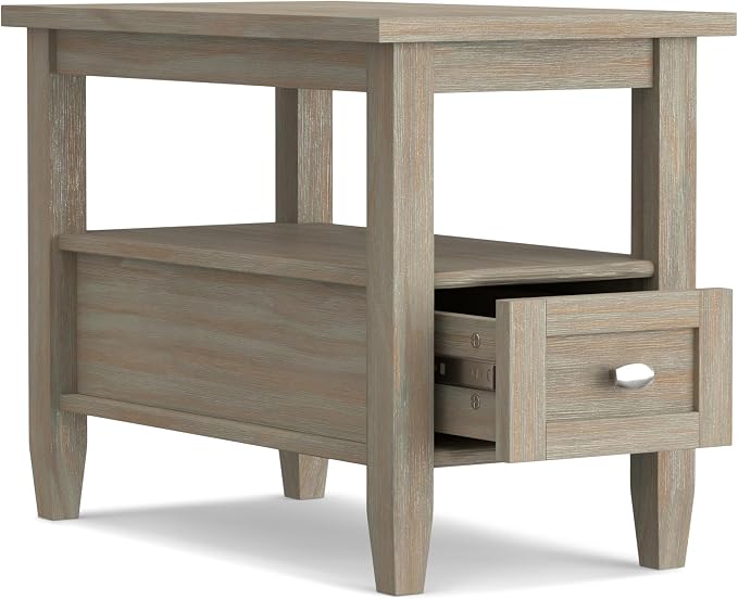 SIMPLIHOME Warm Shaker Solid Wood Transitional-Style 48-inch Wide Coffee Table - Image 6