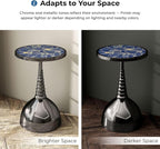 Homes: Inside + Out Halric Modern 24" Tall Round End Table - Image 7