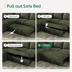 HONBAY Modular Sectional Sleeper Sofa - Image 5
