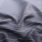 Black and Greyish White Ombre Blackout Curtains - Image 9