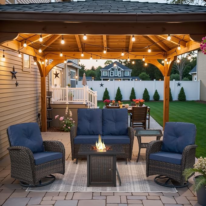 Belord 5 Pieces Patio Furniture Set by Belord
