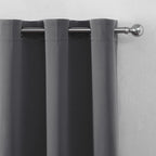 Frost Grey Thermal Blackout Curtains/38 x 63 Inch/Set of 2 Panels Room - Image 7