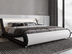 Allewie King Size LED Platform Bed Frame by Allewie