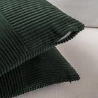 Fancy Homi 2 Packs Dark Green Lumbar Decorative Throw Pillow Covers 16x26 Inch - Image 4