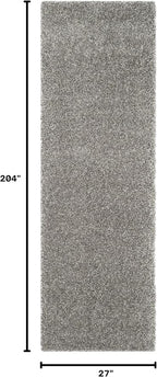 SAFAVIEH California Shag Collection Runner Rug - Image 2