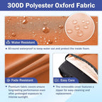 IASEAHK Outdoor Seat Cushion Set, Waterproof & Fade Resistant Patio Chair - Image 3