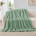 BEDELITE Ribbed Twin Blanket for Couch & Bed, Warm Yet Lightweight, Ribbed - Image 7