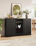 55" Fluted Wine Bar Cabinet by Curlaky
