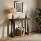 Plank+Beam Solid Wood Console Table, 36 Inch, Sofa Table, Narrow Entryway Table by PlankBeam