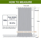 NICETOWN Thermal Patio Door Curtains - Image 5