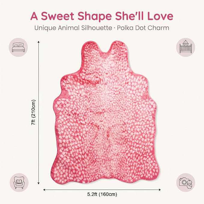 Pink Leopard Rug - Image 2